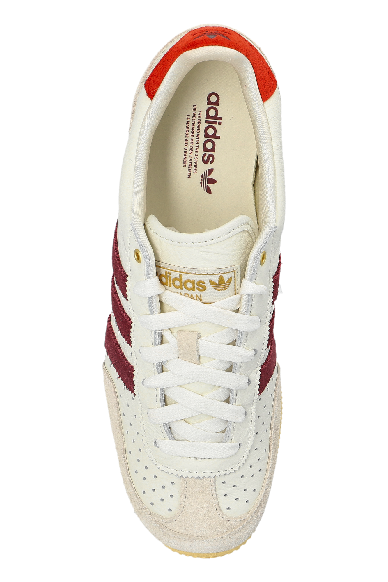 haa0309 Kremowy Buty sportowe `JAPAN W` ADIDAS Originals - Vitkac Polska